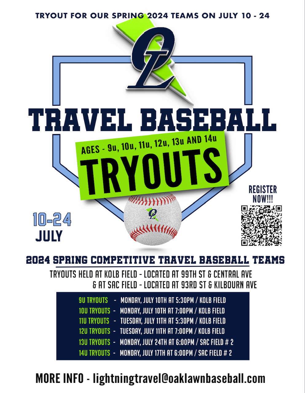 Boys Baseball Travel Teams